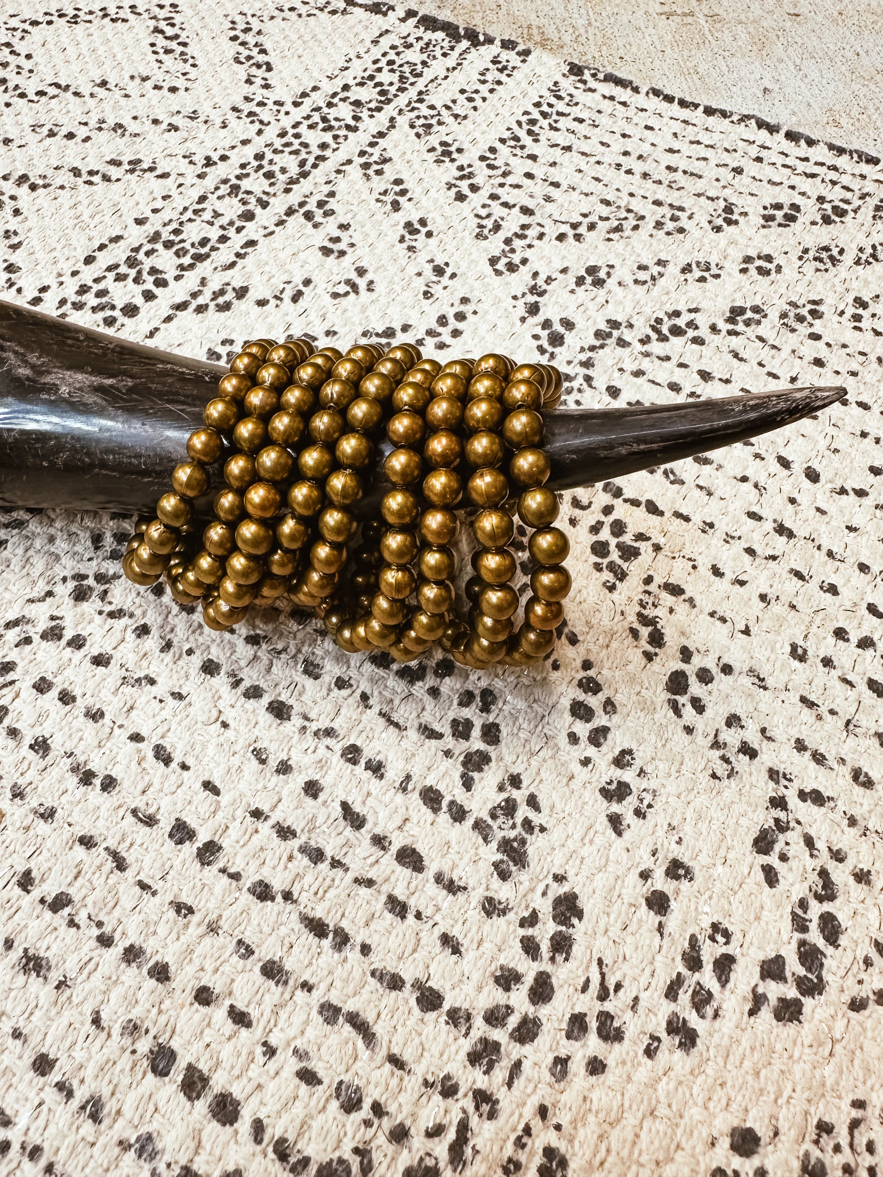 Faux Metals Stretch Bracelet