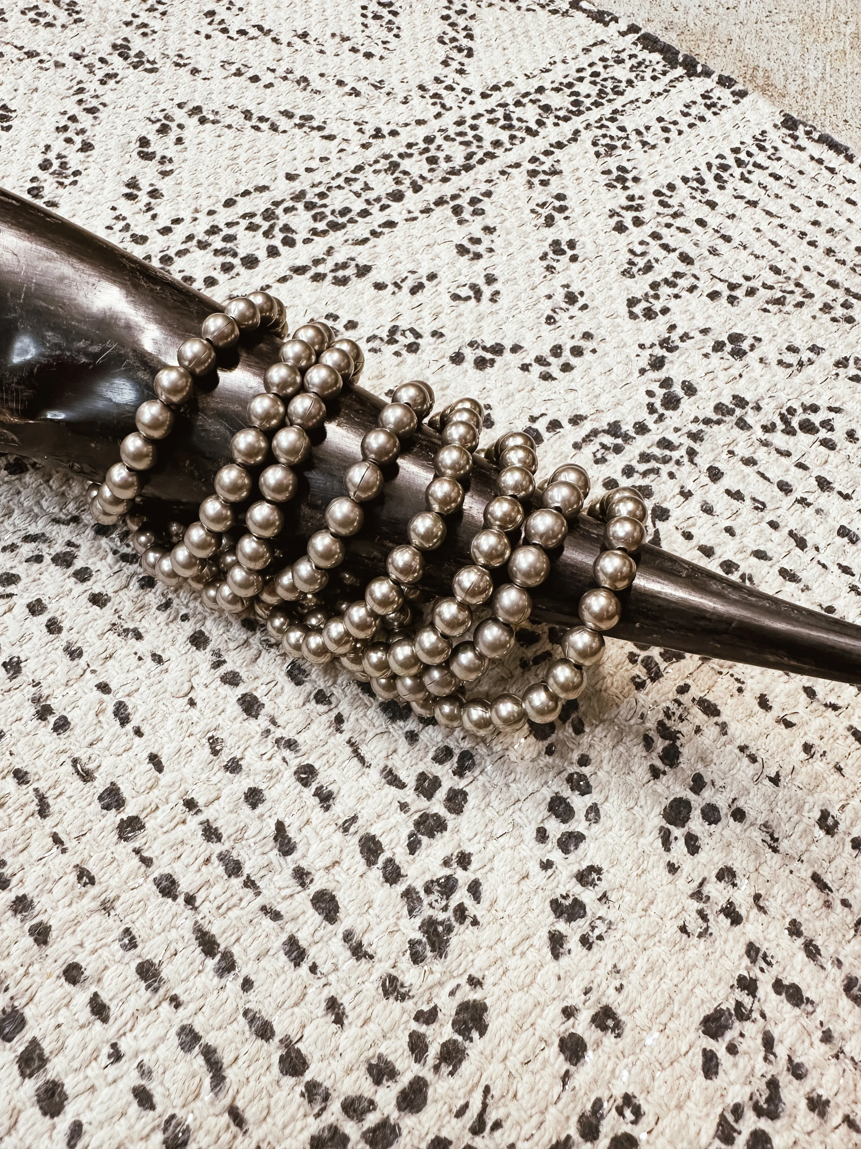Faux Metals Stretch Bracelet