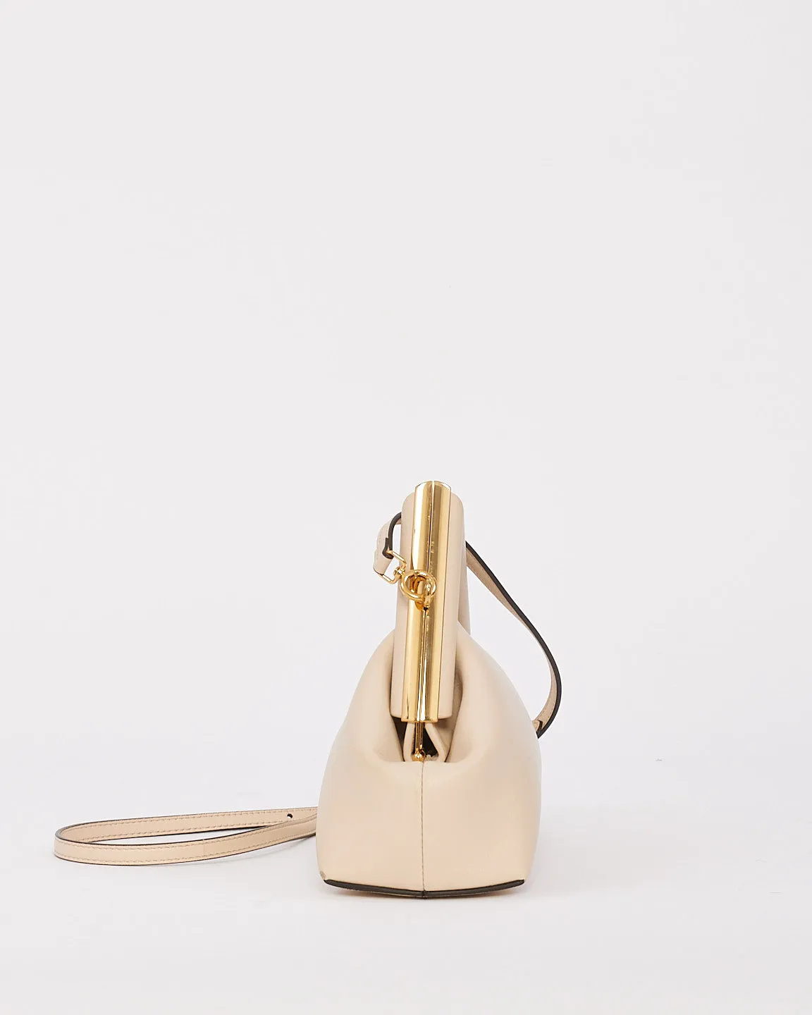 Fendi White Leather First Small Bag