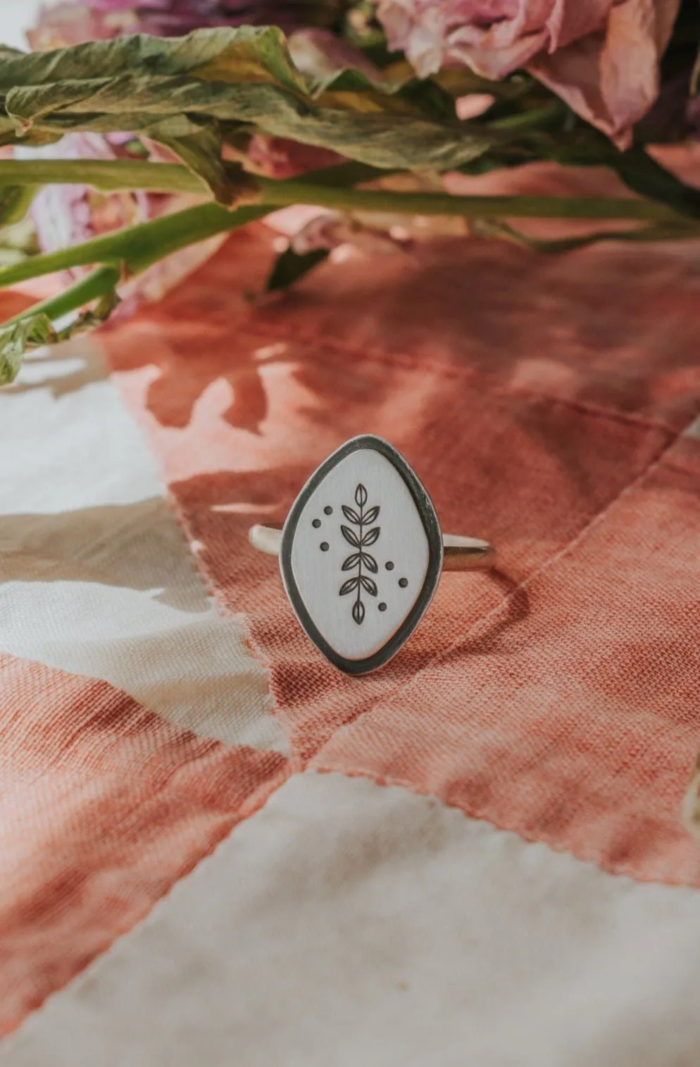 Fern Ring - one left in a size 6!