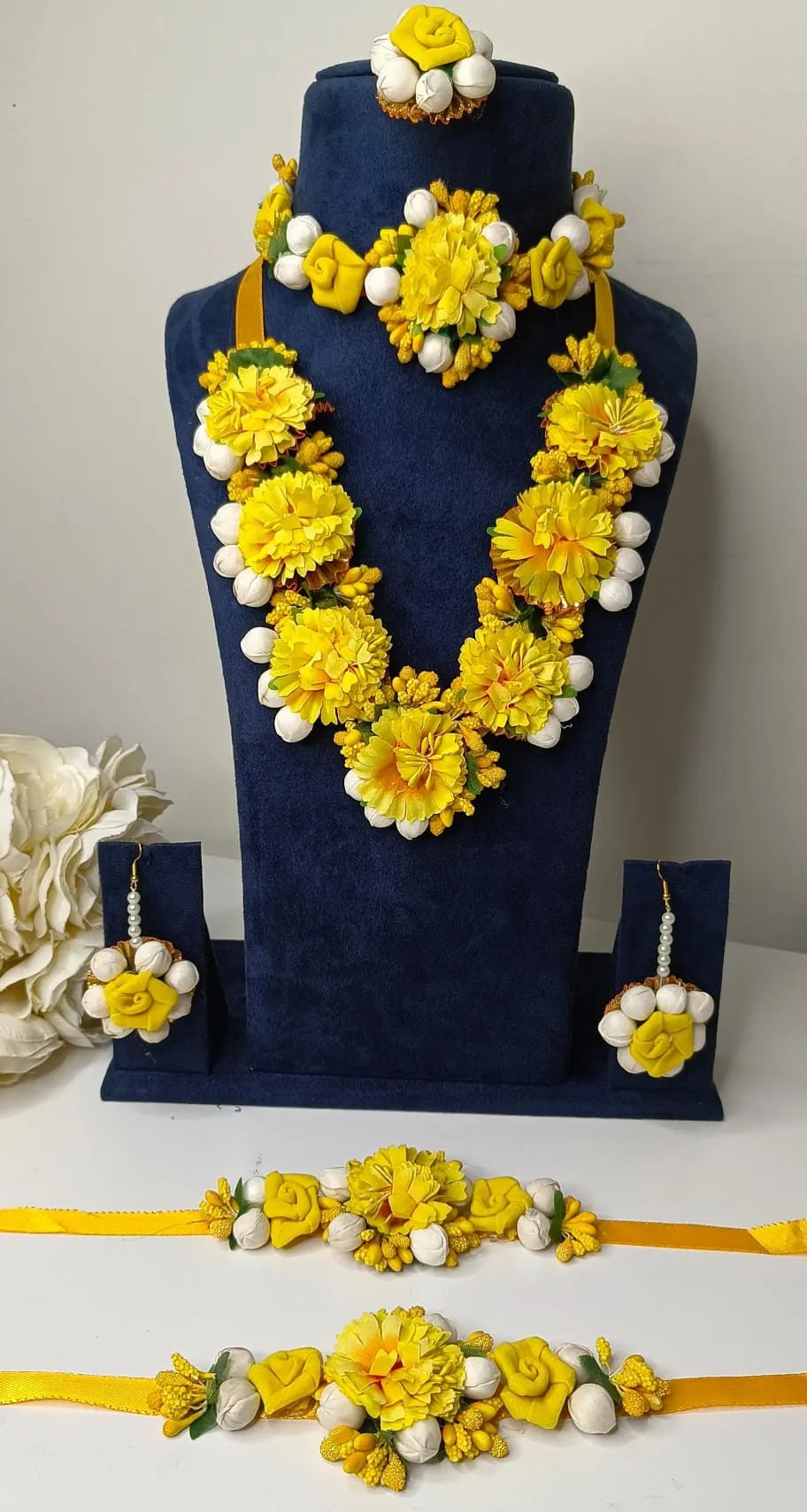 Floral Jewelry For Bride