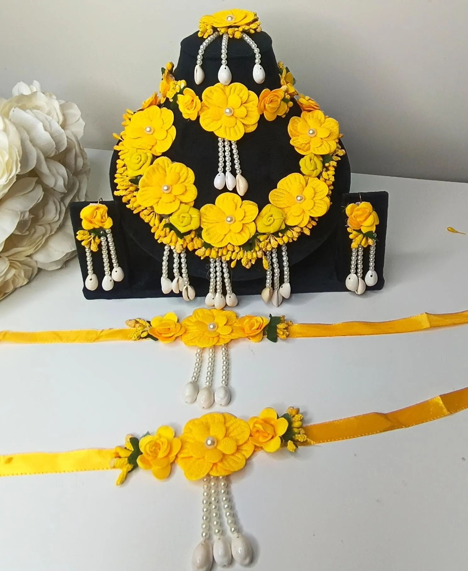 Floral Jewelry For Bride
