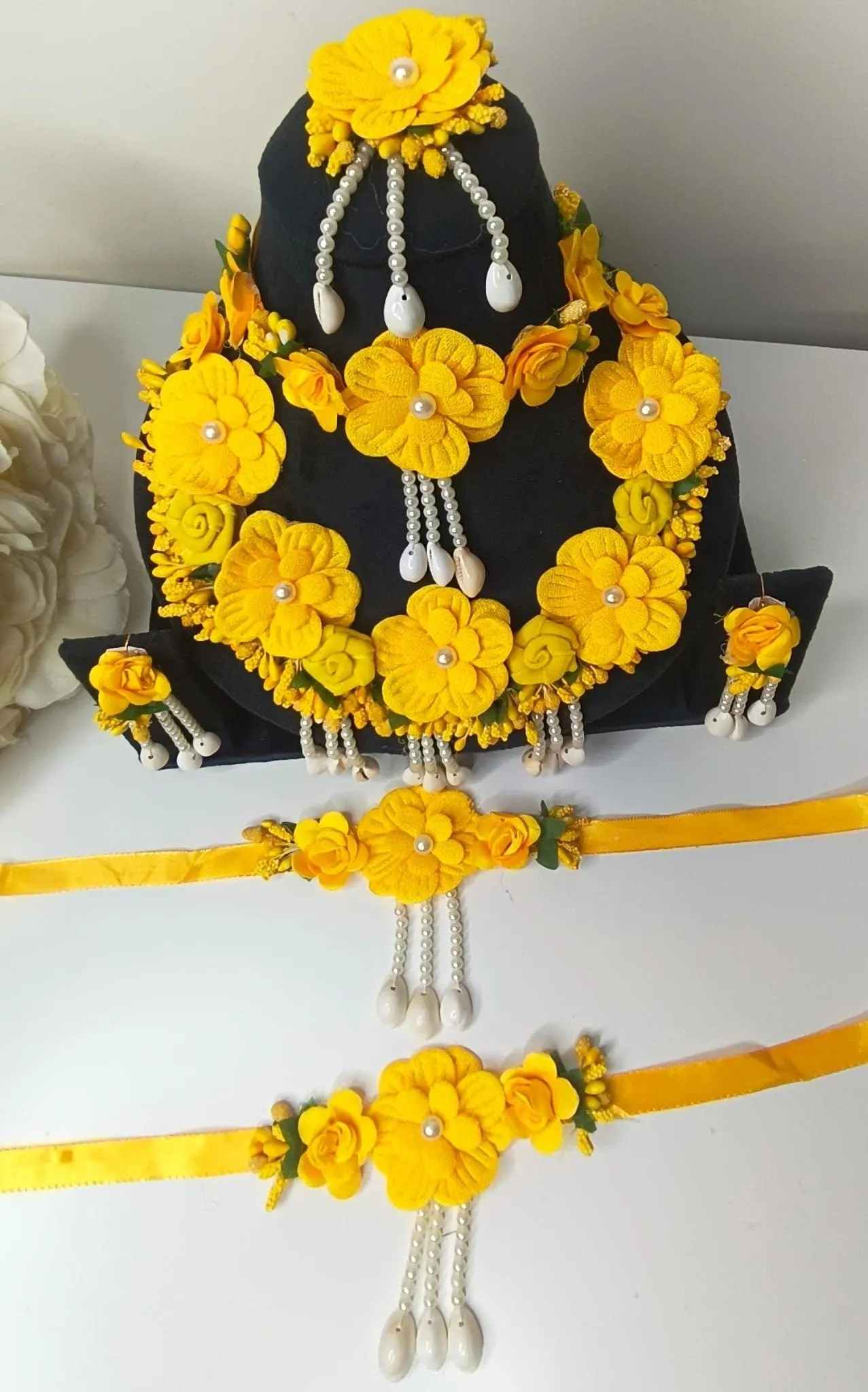 Floral Jewelry For Bride