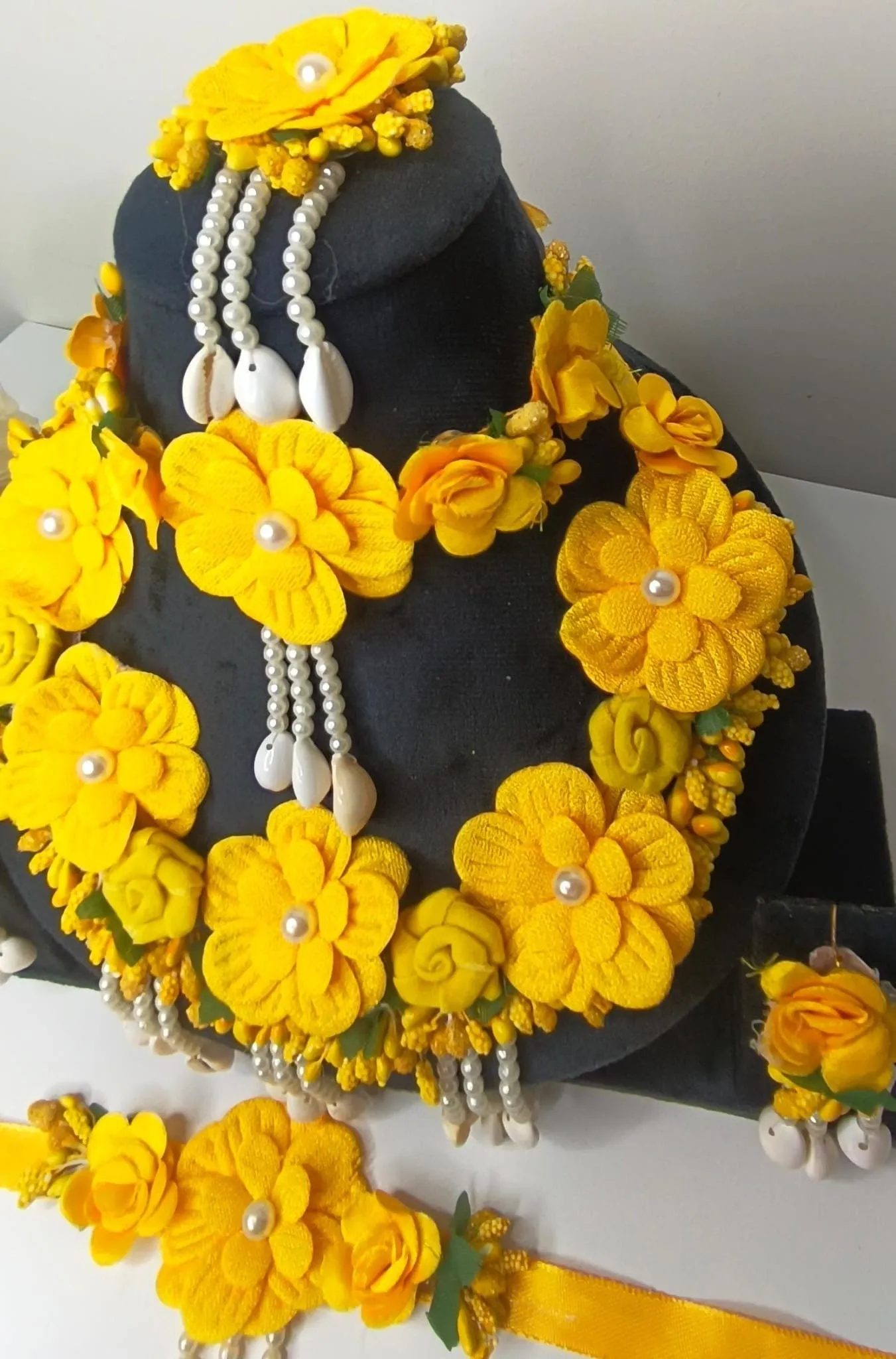 Floral Jewelry For Bride