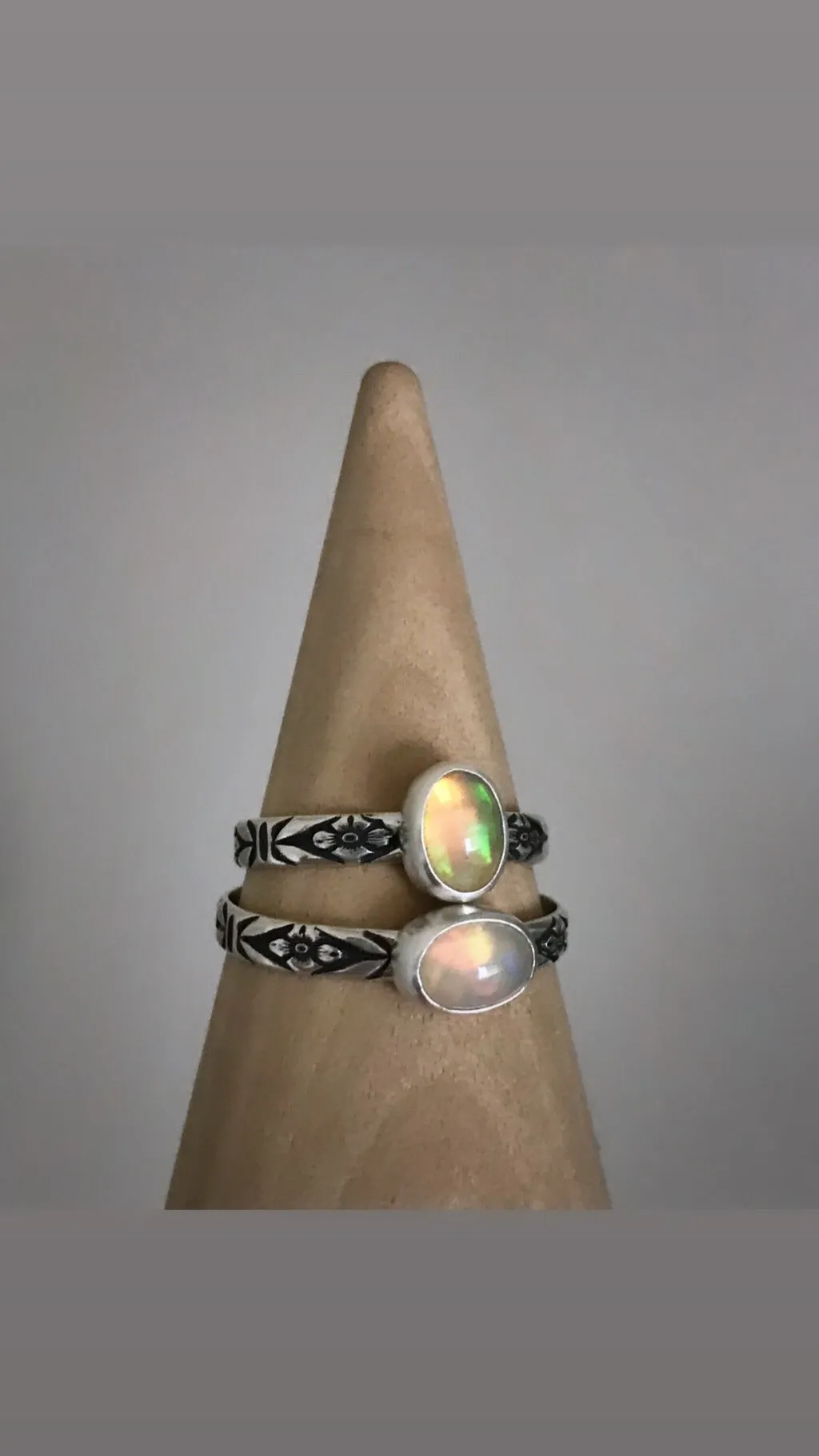 Floral Opal Ring
