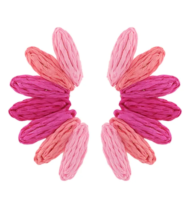 Flower Power Earring | Pink Ombre