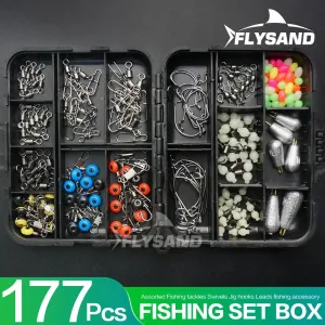 FLYSAND Fishing Accessories Kit 177Pcs