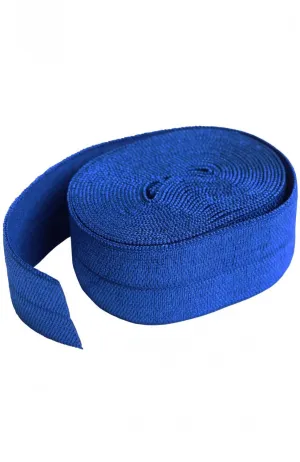 Fold-over Elastic - Blast Off Blue