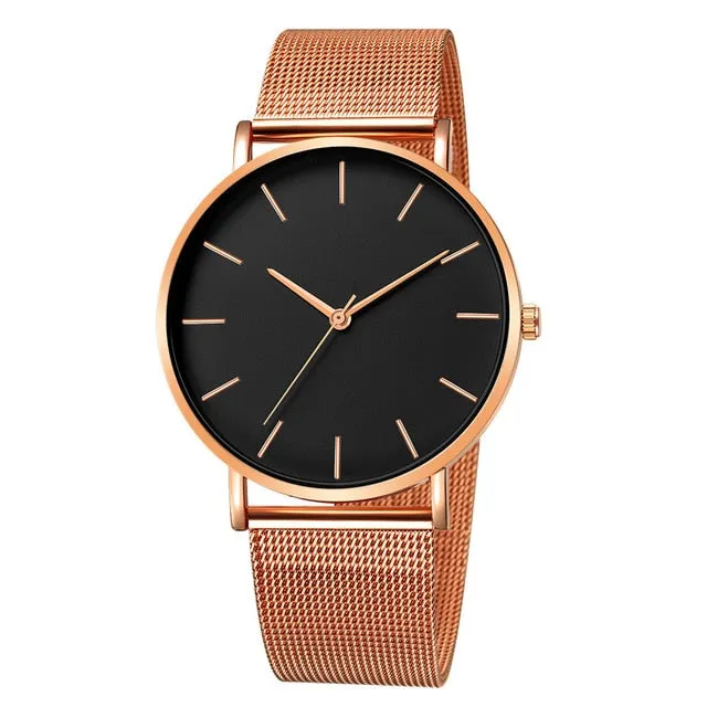 Free Shipping Watch Women Mesh Stainless Steel Bracelet High Quality Casual Wrist Watch for Woman Montre Femme relogio feminino