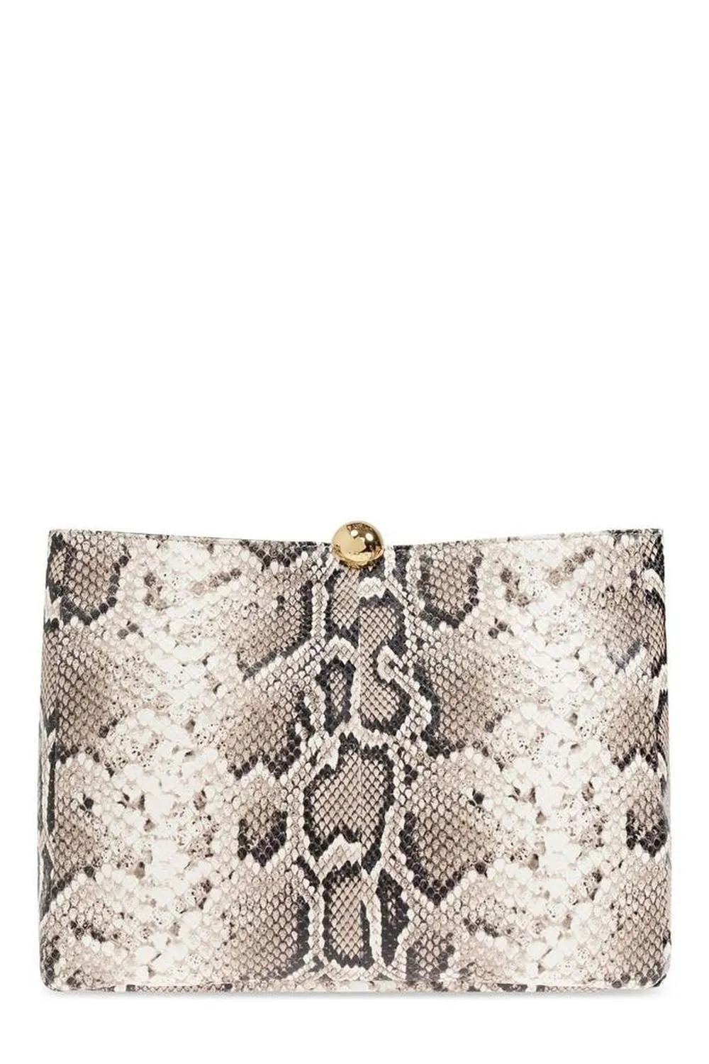 Furla Sfera Medium Embossed Clutch Bag