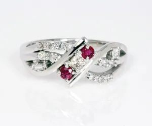 Generational Family Ruby Diamond Ring