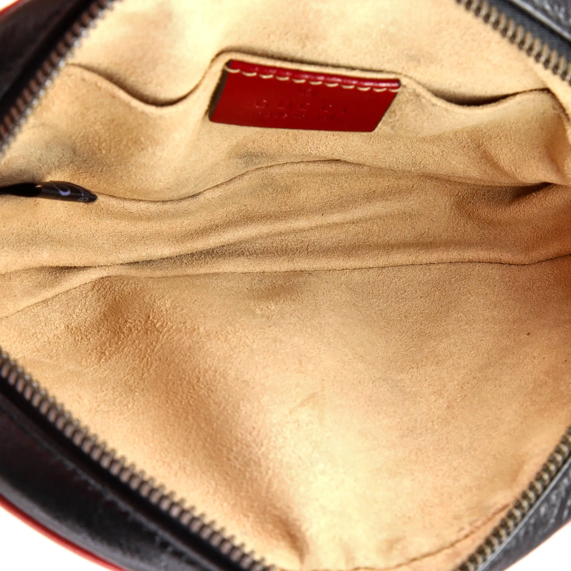 GG Marmont Belt Bag Diagonal Quilted Leather