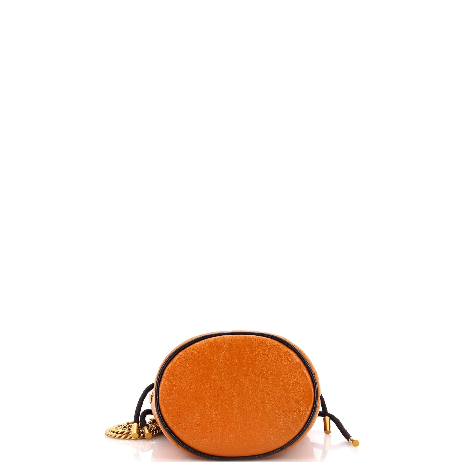 GG Marmont Bucket Bag Diagonal Quilted Leather Mini