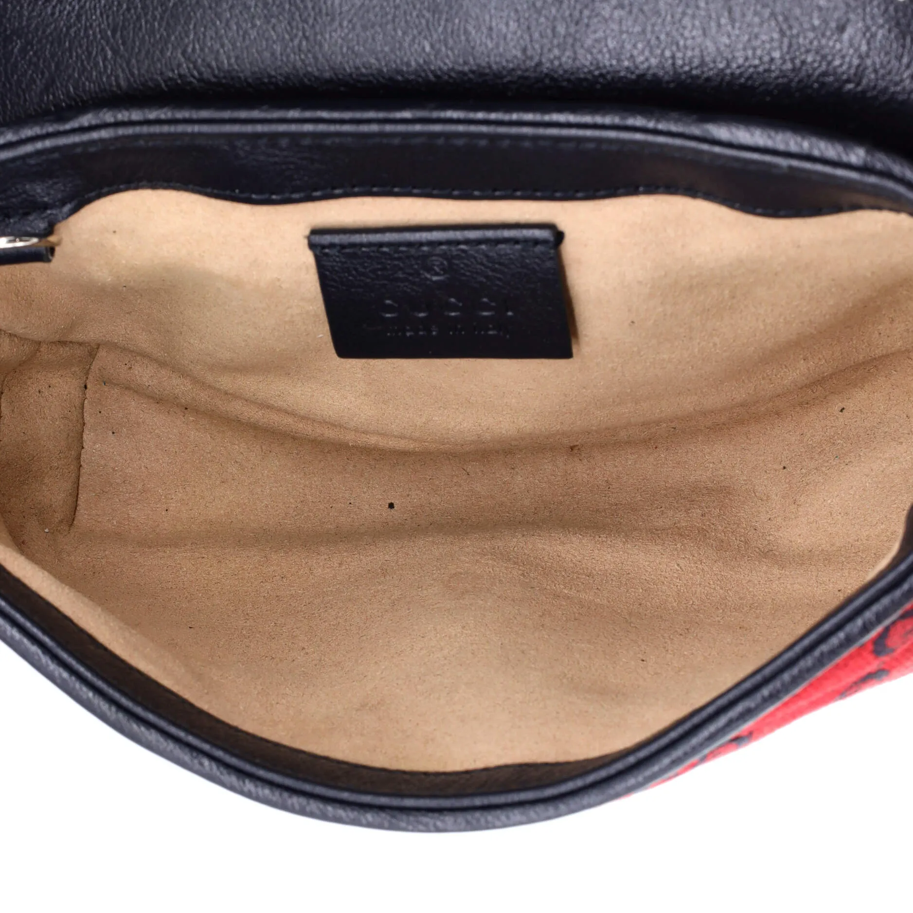 GG Marmont Flap Bag Diagonal Quilted GG Canvas Super Mini