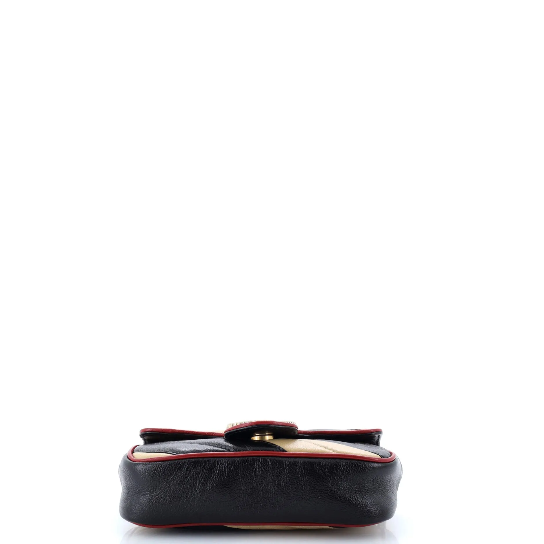 GG Marmont Flap Bag Diagonal Quilted Leather Super Mini