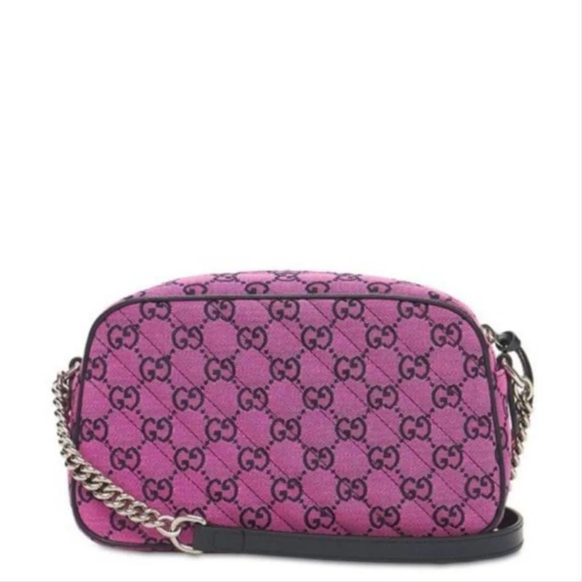 GG Marmont Pink Small Shoulder Bag in Pink