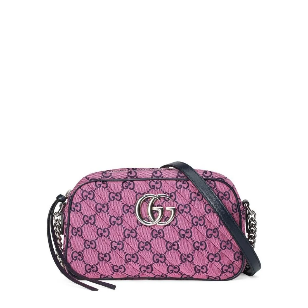 GG Marmont Pink Small Shoulder Bag in Pink