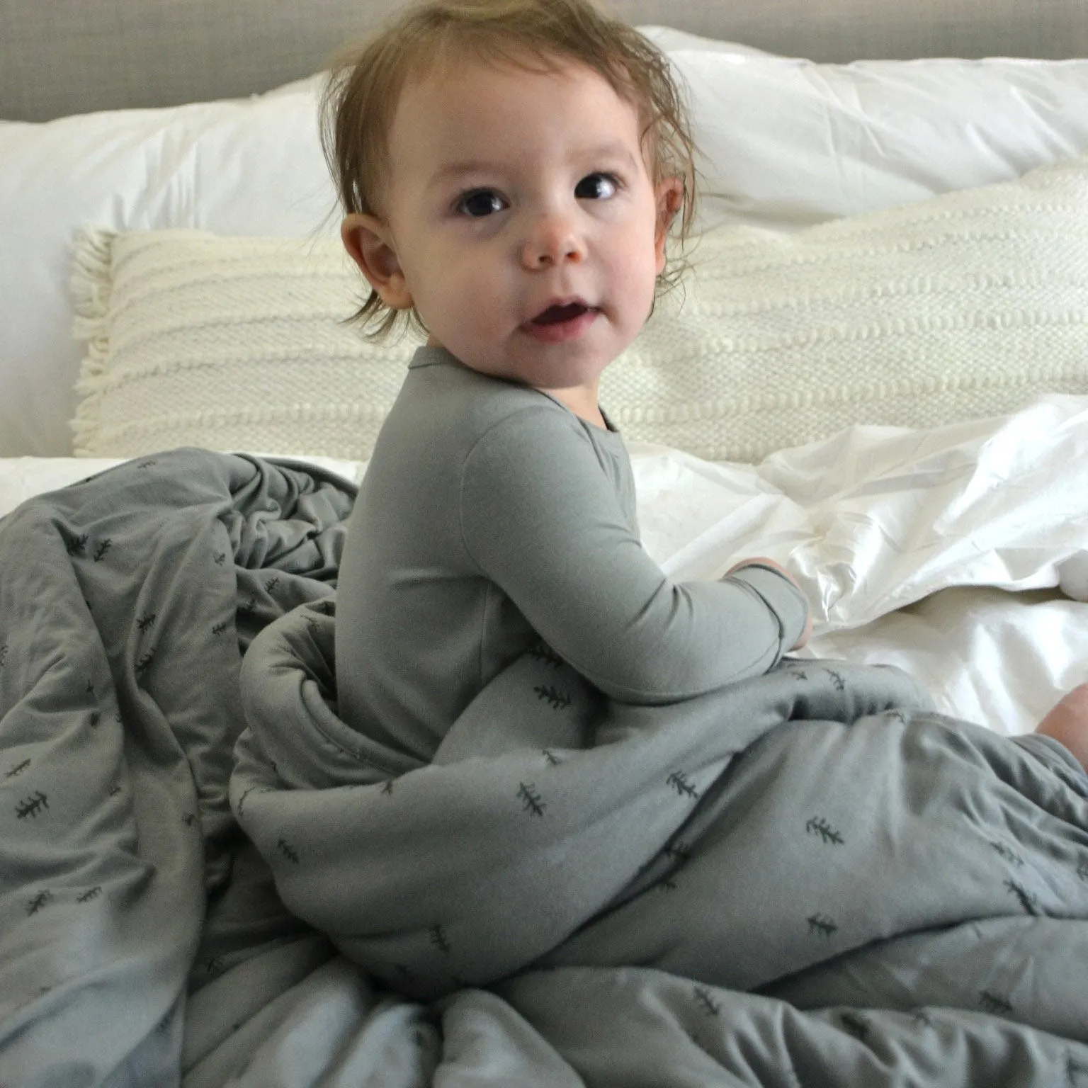 günamüna Mini Cozy Cloud Comforter Baby Blanket  - Forest 1 TOG (Min. of 2, multiples of 2)