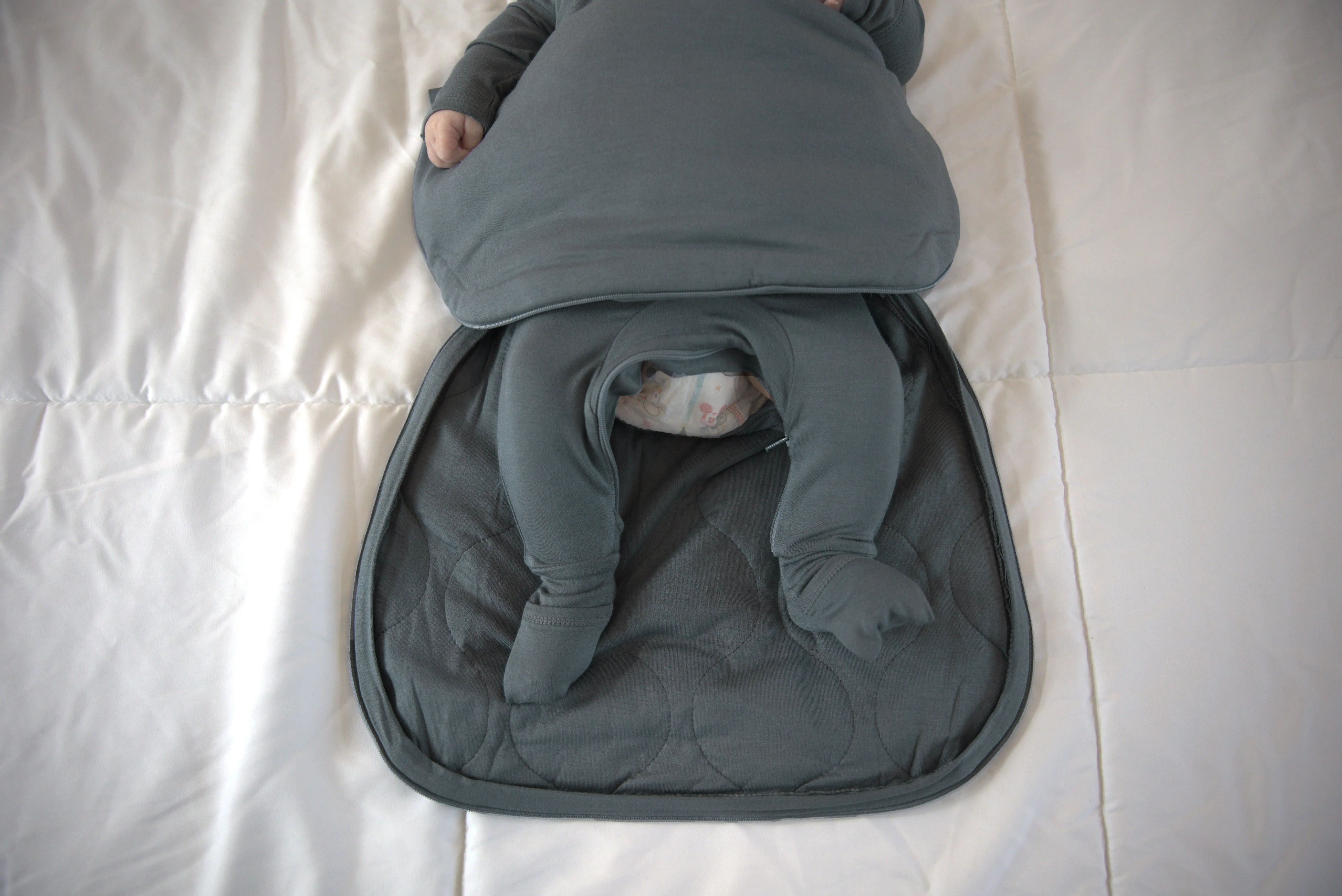 günamüna Swaddle Sleep Sack Duvet Bamboo Hush 1 TOG (Min. of 2, multiples of 2)
