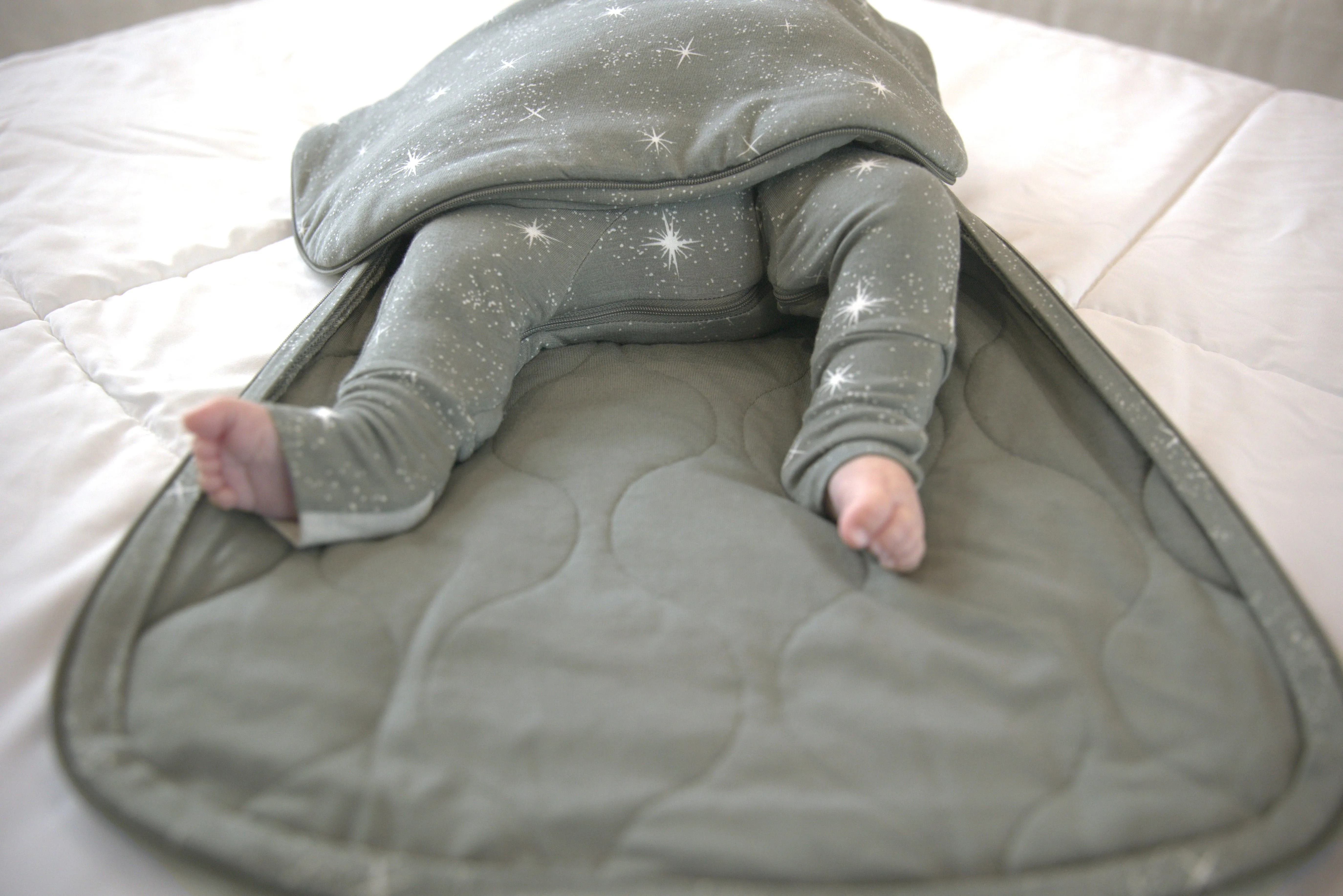 günamüna Swaddle Sleep Sack Duvet Bamboo Imagine 1 TOG (Min. of 2, multiples of 2)