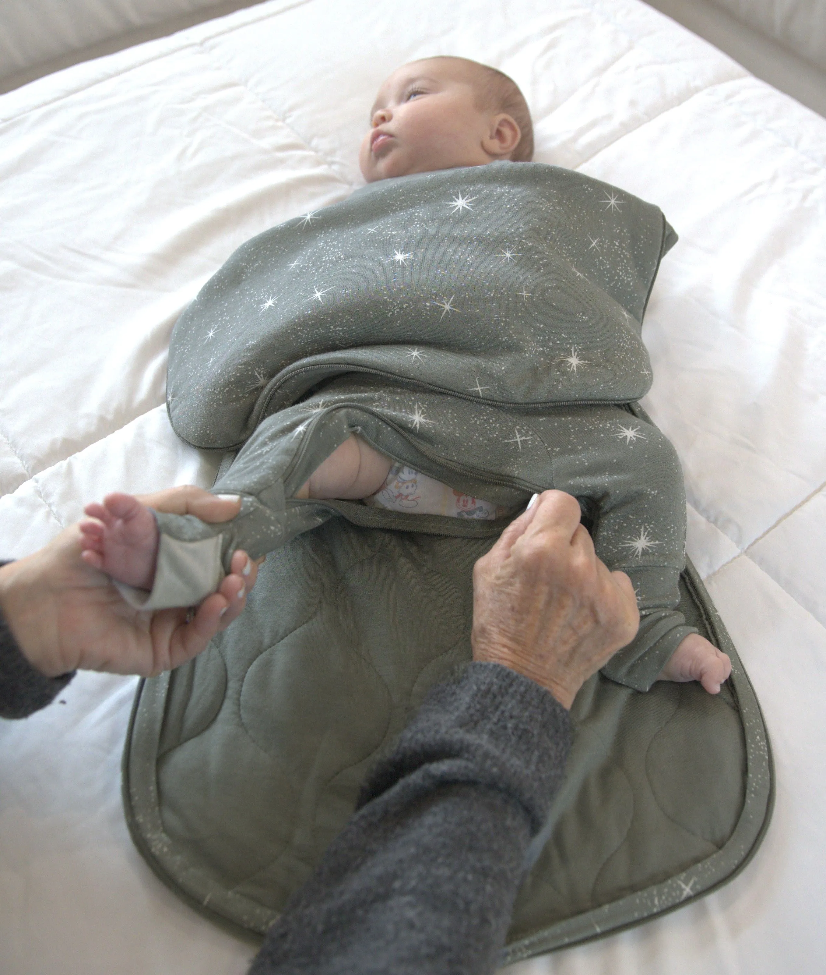 günamüna Swaddle Sleep Sack Duvet Bamboo Imagine 2.6 TOG (Min. of 2, multiples of 2)