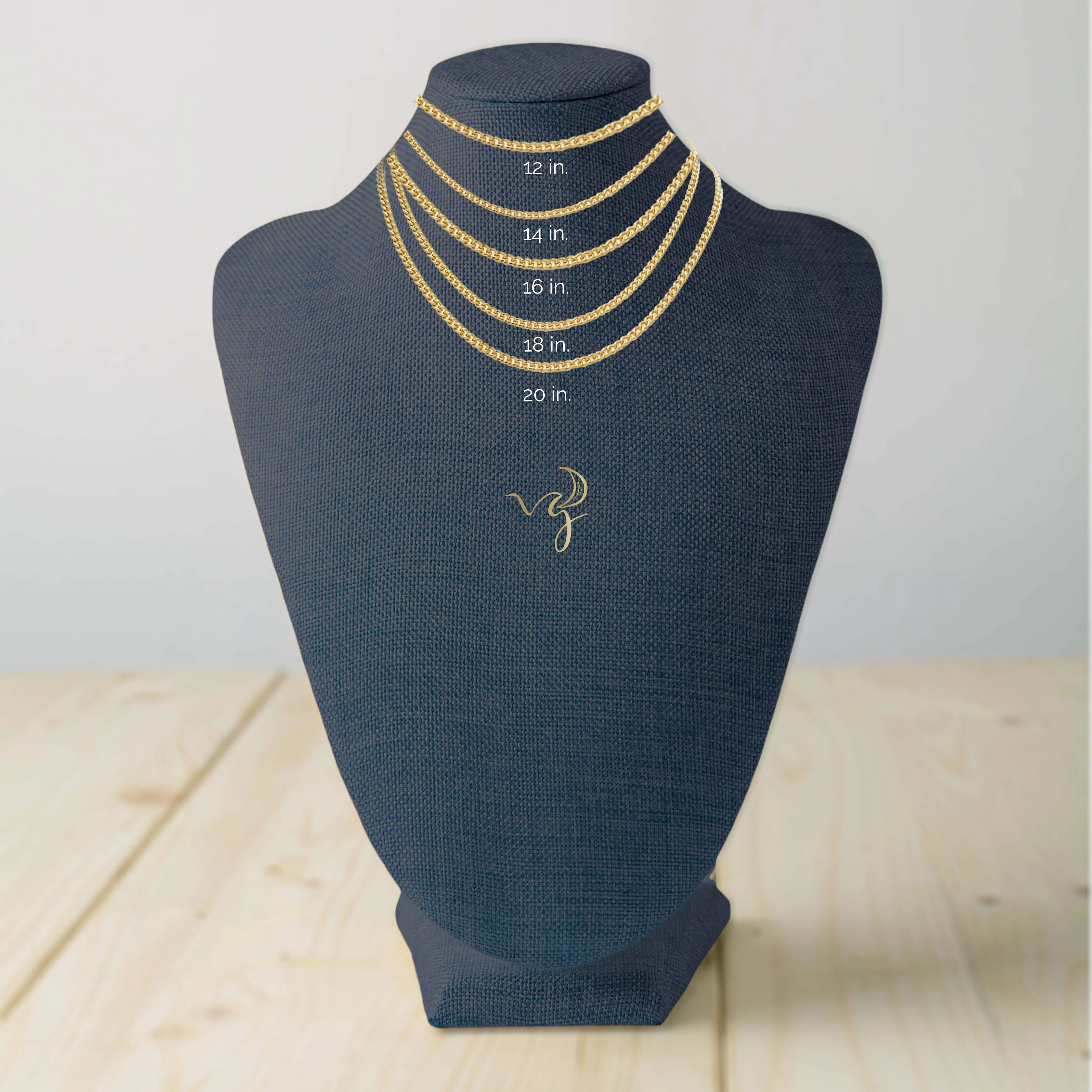 Gold-Filled Enamel Heart Necklace