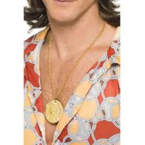 Gold Metal Medallion