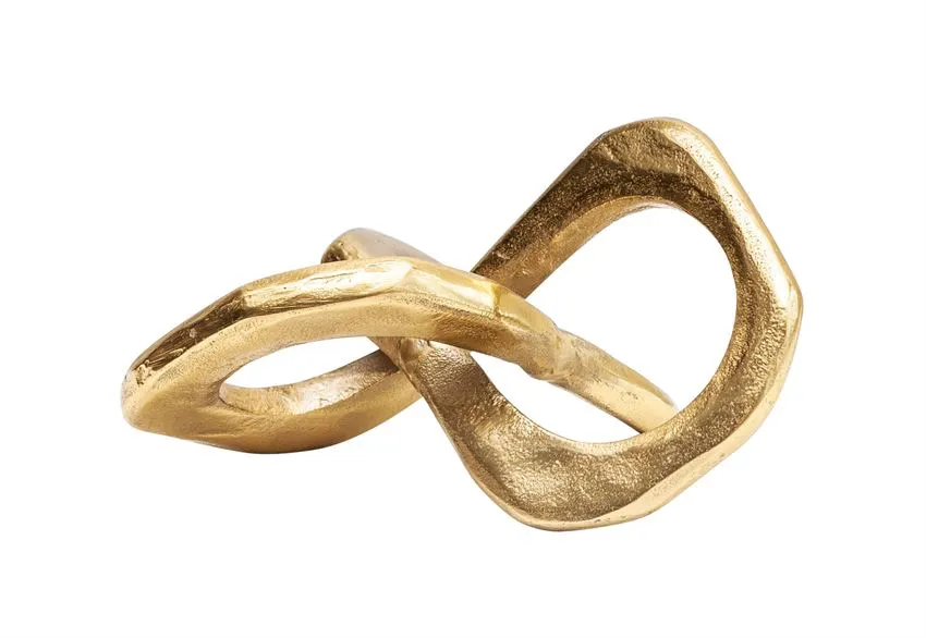 Gold Metal Sculpture
