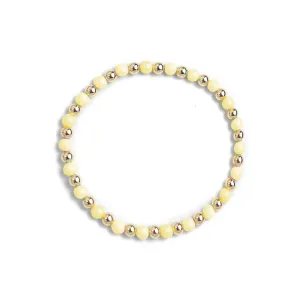 Golden Pastel Yellow Bracelet
