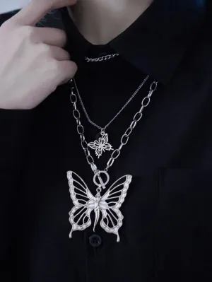 Gothic Lolita Accessories Black Butterfly Accessory Metal Miscellaneous