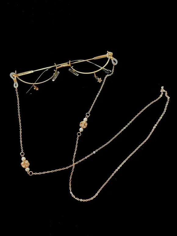 Gothic Lolita Accessories Gold Chains Accessory Metal Miscellaneous