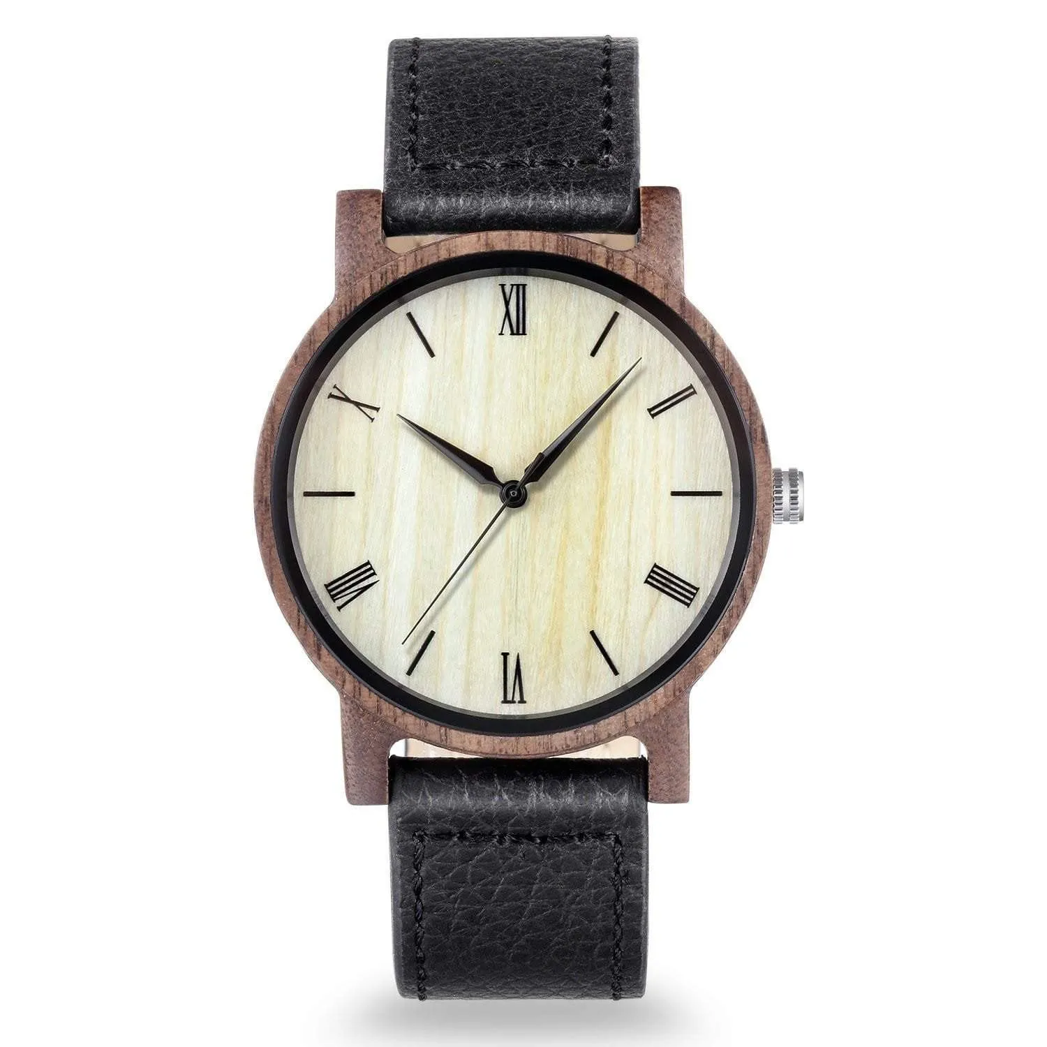 Groomsmen Set Of 5 Wooden Watches Walnut Arce