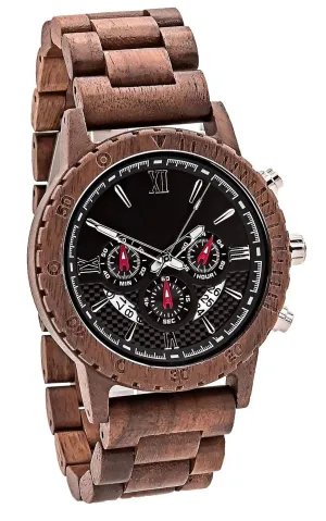 Groomsmen Set Of 8 Wooden Watch Walnut | Dulce