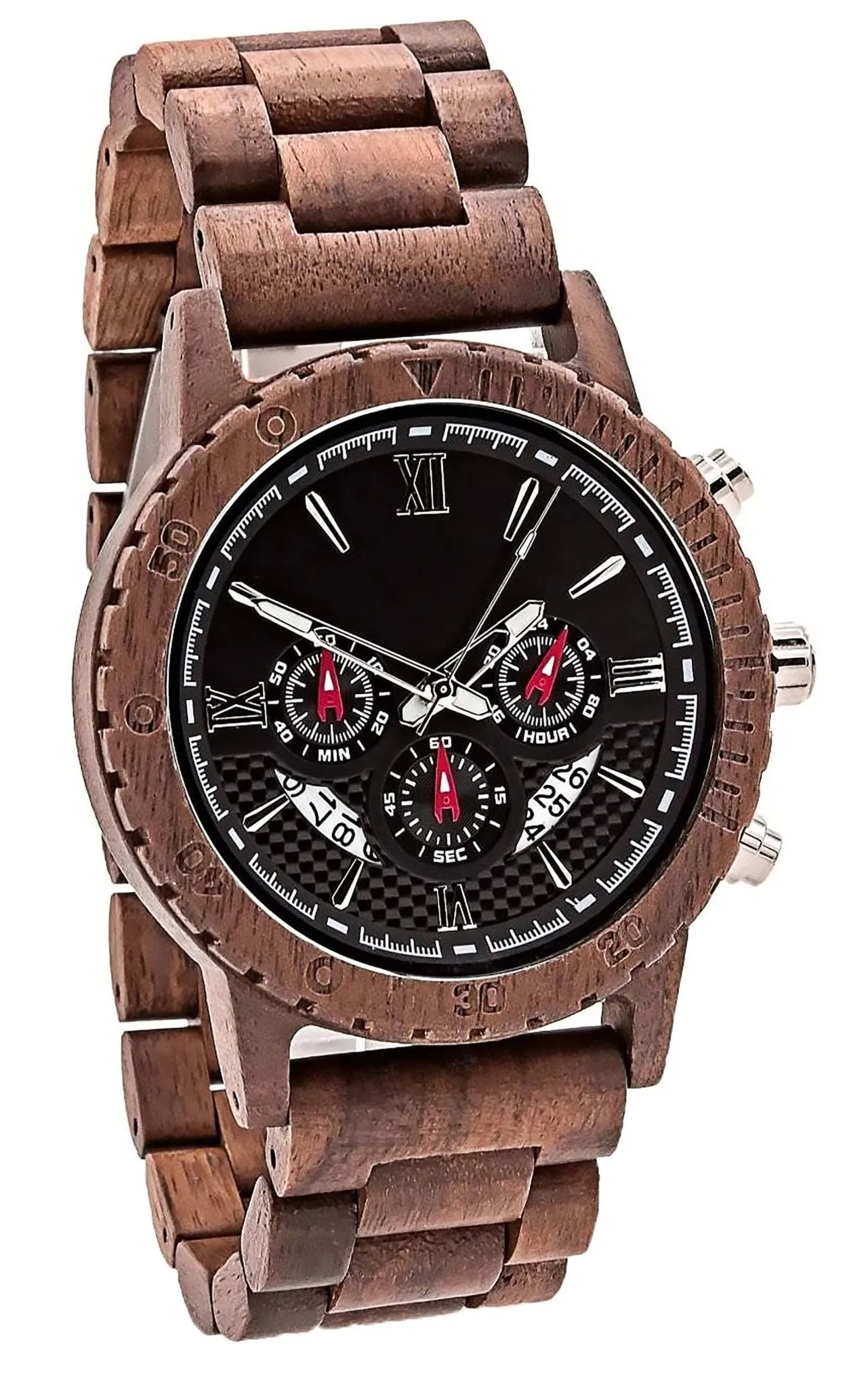 Groomsmen Set Of 8 Wooden Watch Walnut | Dulce