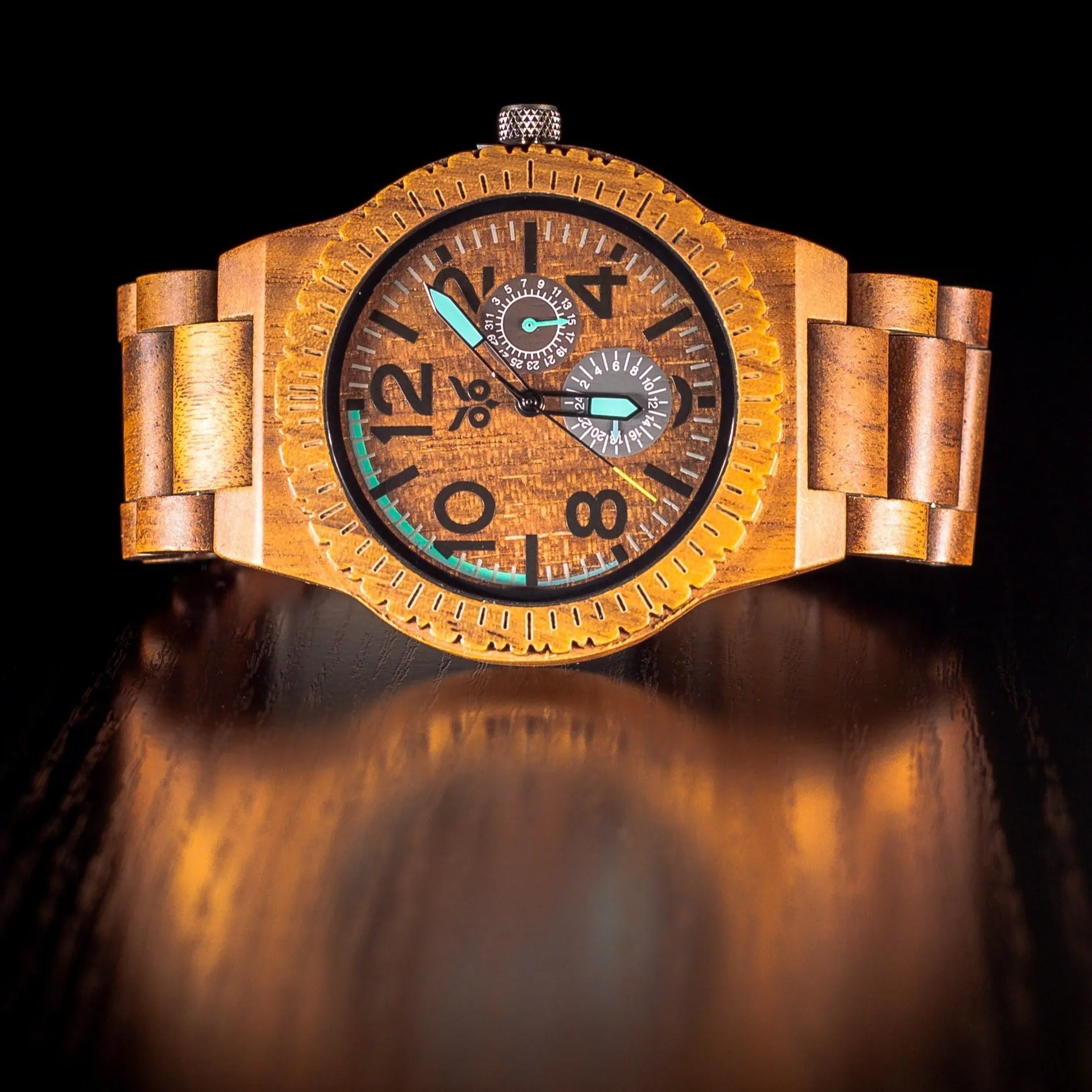 Guardians Of The Galaxy - Walnut Wooden Watch