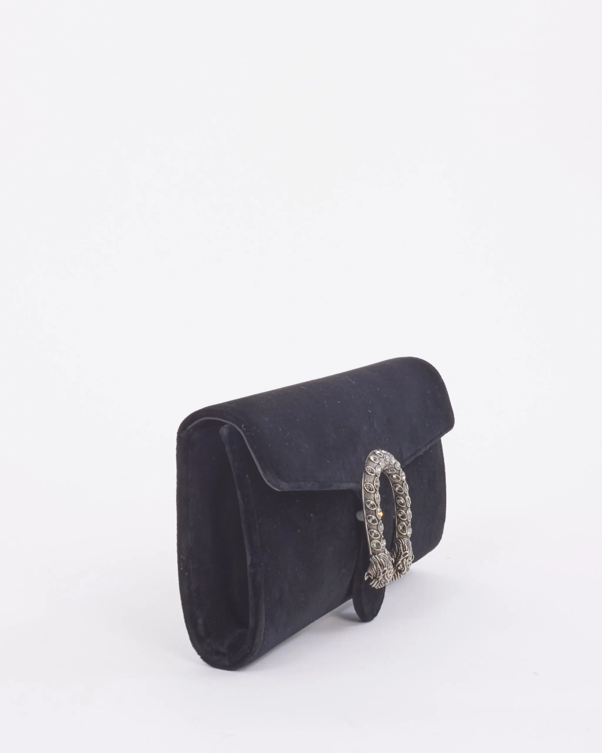 Gucci Black Velvet Dionysus Evening Cutch