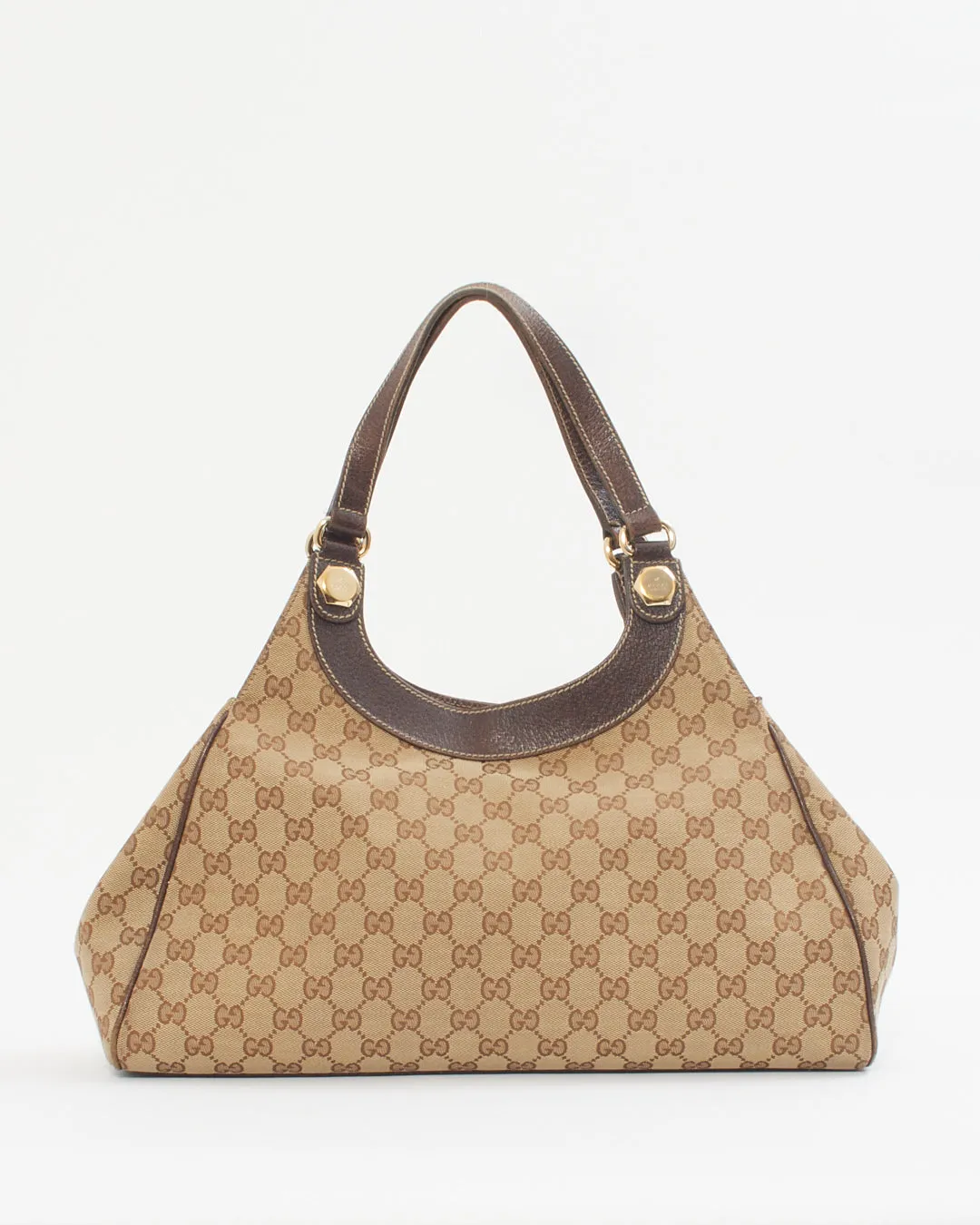 Gucci GG Canvas Print Medium Charmy Shoulder Bag