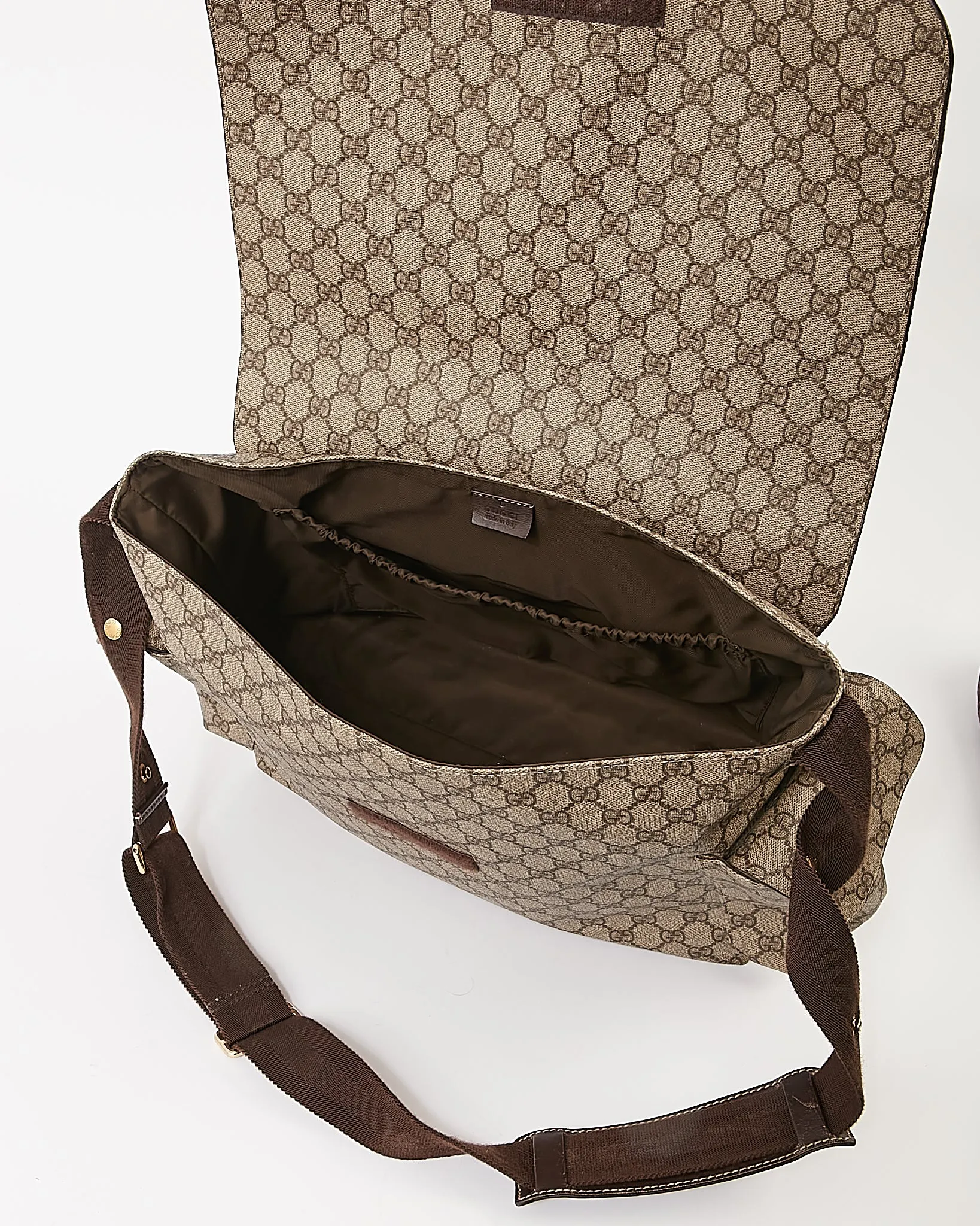 Gucci GG Supreme Canvas Diaper Bag