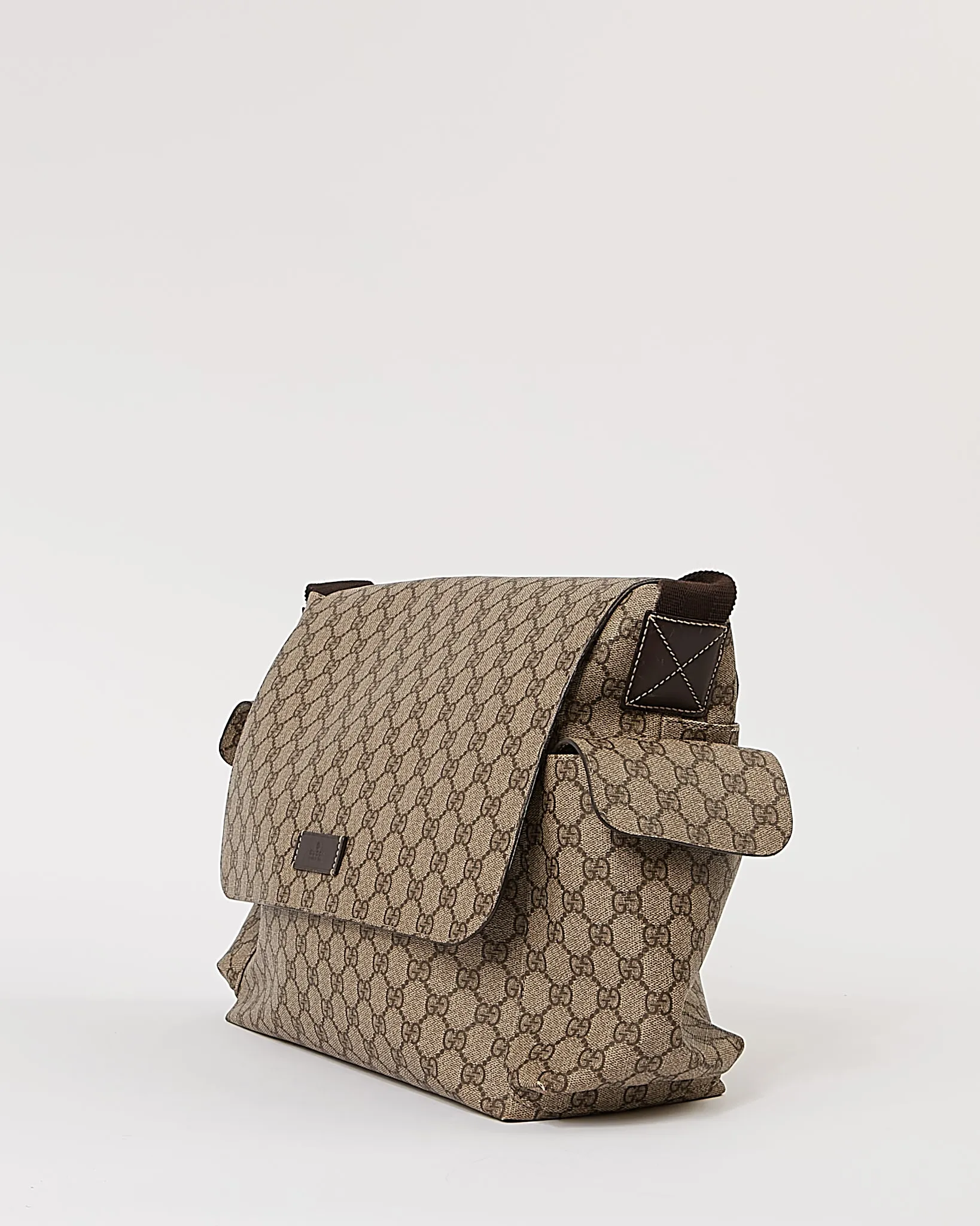 Gucci GG Supreme Canvas Diaper Bag