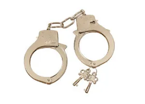 Handcuffs Metal  Costume Accessories