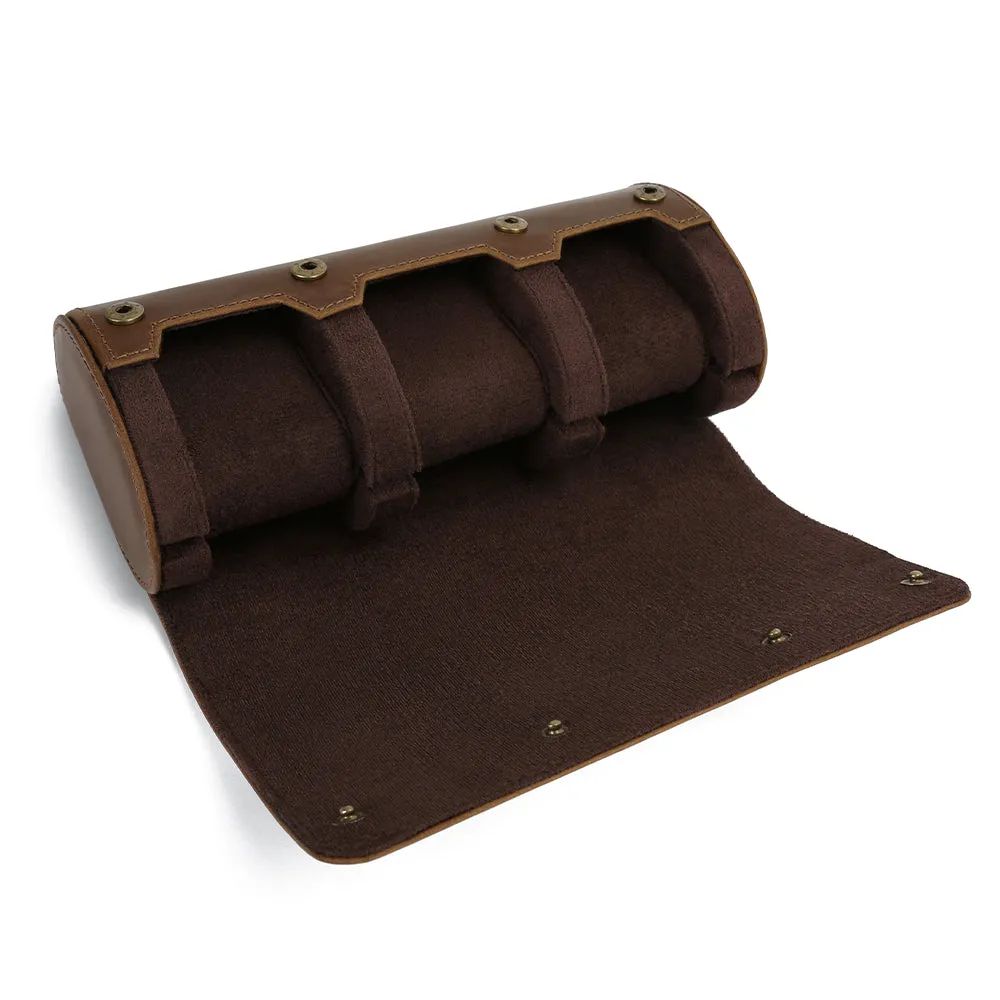 Handmade Vintage Leather Watch Case for Jewelry Storage