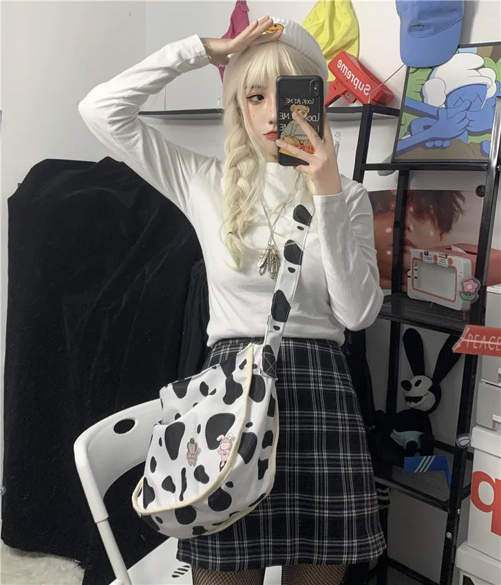 Harajuku simple diagonal bag YC23983