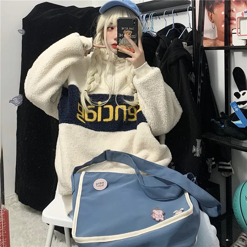 Harajuku simple diagonal bag YC23983