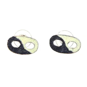Harlequin Mask Earrings