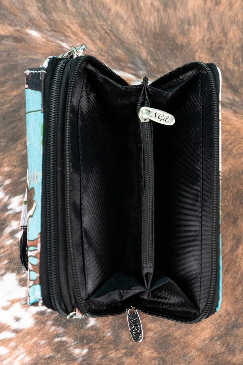 Have You Herd Crossbody Organizer Clutch