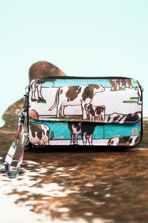 Have You Herd Crossbody Organizer Clutch