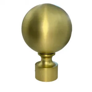 Hawthorne Sphere Finial for 3/4" Dia Rod