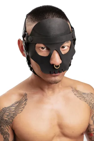 HEAD HARNESS SKULL FACE - Black