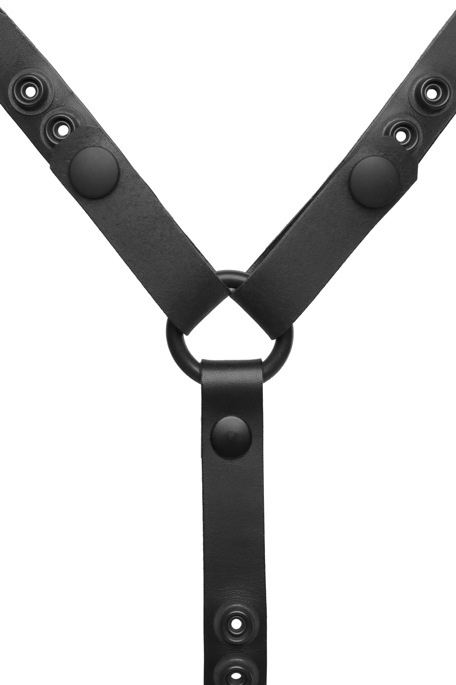 HEAD HARNESS SKULL FACE - Black