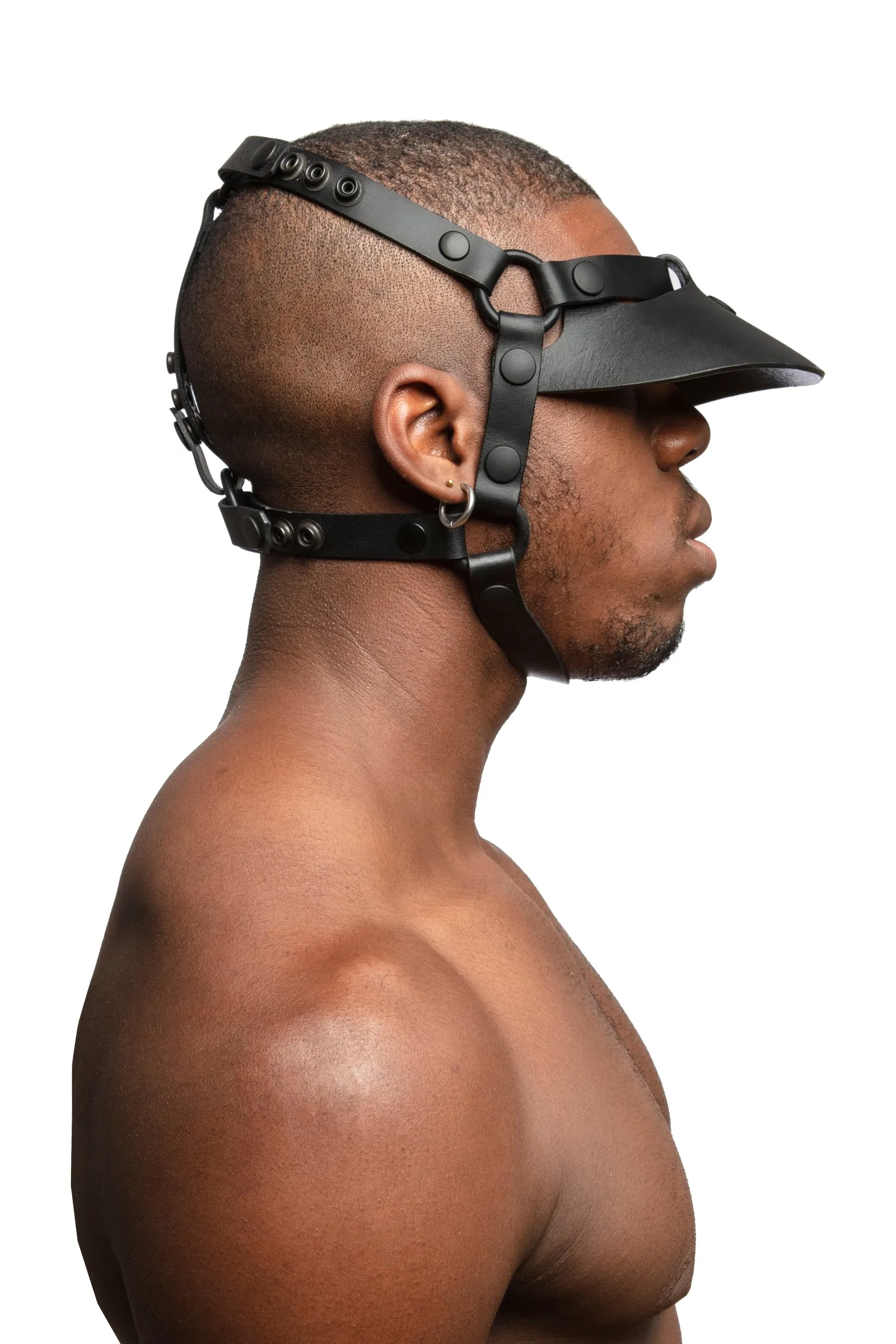 HEAD HARNESS VISOR - Black
